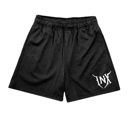 The Redemption Shorts – $10 Comeback Drop Charcoal Mesh Shorts
